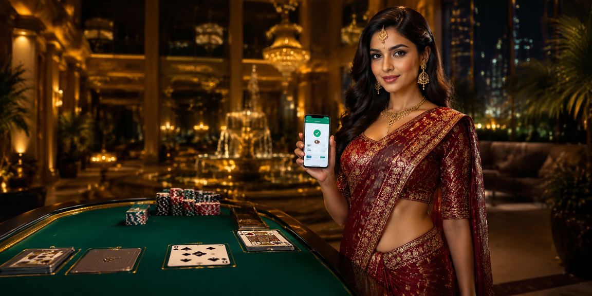 Indian model playing card game Andar Bahar